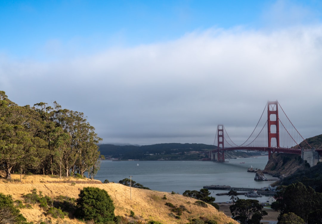 The Golden Gate Bridge in San Francisco.