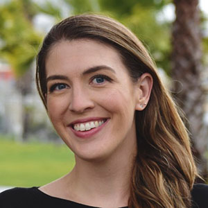 Head shot of Corrie Conrad ’02