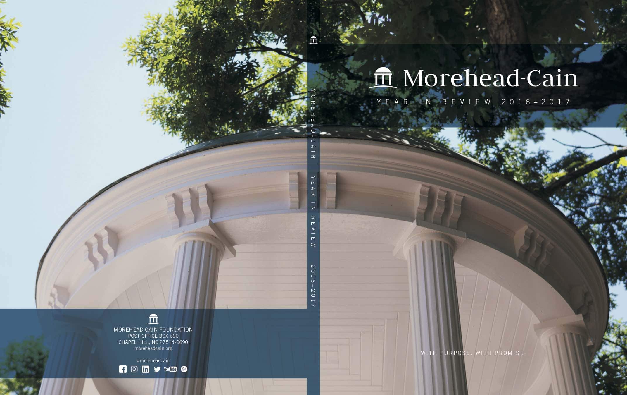 Morehead-Cain Year In Review 2016-2017 Cover