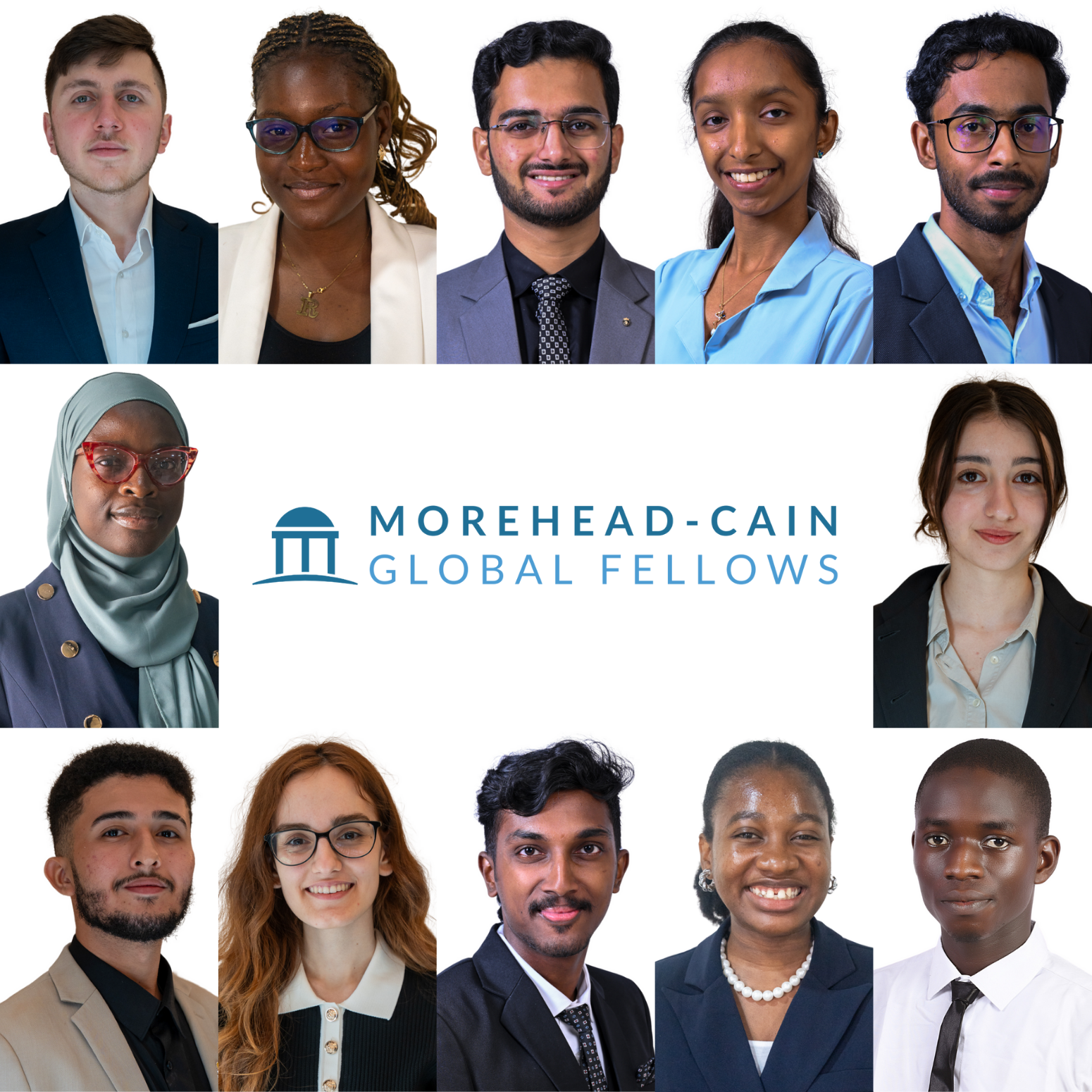 Collage of the 2026 Morehead-Cain Global Fellows