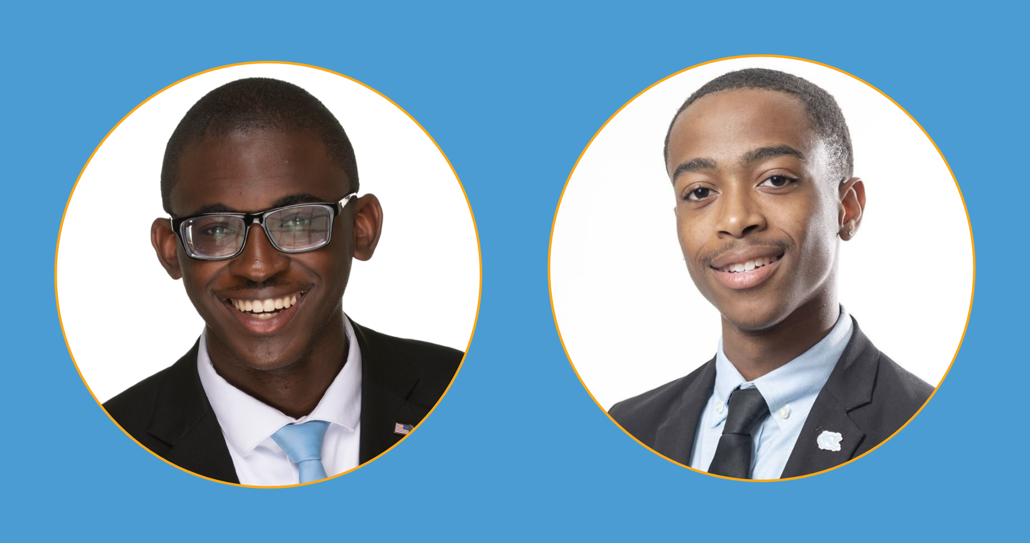 Headshots of Devin Duncan ’28 and Ja’Khari Bryant ’27